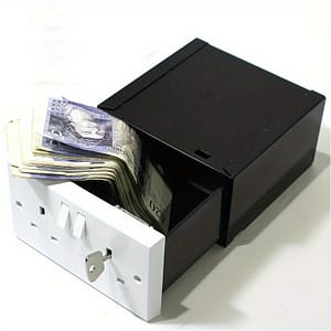 1pc Double Uk Plug Socket, Secret Hidden Stash Box, Covert Diversion Safe Box Diversion Safes Shop Online at Dubai Trades