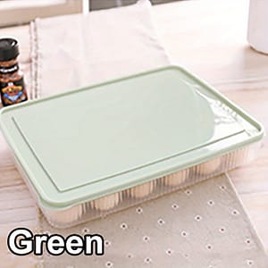 1pc, Egg Holder For Refrigerator, Deviled Egg Tray Carrier With Lid Fridge Egg Dispenser Egg Storage Stackable Plastic Egg Containers, 24 Appliances Shop Online at Dubai Trades
