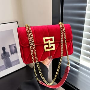 1pc, Elegant Beige Handbag (9.05″x5.51″x3.14″), Chic Double-layer Shoulder Crossbody Bag With Strap For Women Clothing, Shoes & Jewelry Shop Online at Dubai Trades