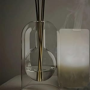 1pc Elegant Glass Aromatherapy Diffuser Bottle – Unscented Decorative Home Fragrance Vase For Reeds – Suitable For Christmas, Easter, Thanksgiving, Valentine’s Day Home & Kitchen Shop Online at Dubai Trades