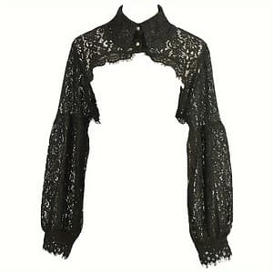 1pc Elegant Polyester Knit Shoulder Collar – Removable Half Shirt Collar Jacket With Show Hilum Design, Machine Washable Accessories Shop Online at Dubai Trades