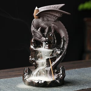 1pc, European-style Ceramic Winged Dragon Waterfall , Unscented Home Decor Accessory, Backflow Design Home & Kitchen Shop Online at Dubai Trades