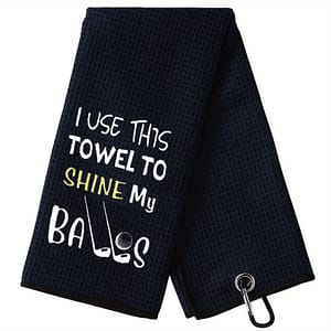 1pc Funny Golf Towel For Men, Funny Christmas Golf Gifts, Golf Accessories Golf Shop Online at Dubai Trades