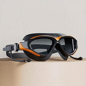 1pc Goggles – Waterproof & , High-definition Large Frame Swimming Glasses For Men And Women, Pvc Material, Professional Use, Goggles | Large Frame Goggles | Swim Gear, Swim Goggles Goggles Shop Online at Dubai Trades