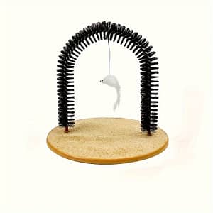 1pc Grooming Brushes And Toys That Cats Resist – Cat Arch Self Groomer: With Massages And Grooming Brushes! Brushes Shop Online at Dubai Trades