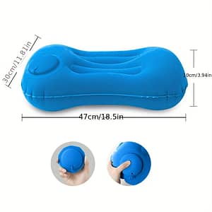 1pc Inflatable Pillow Press Type Inflatable Pillow Multifunction Foldable Portable Pillow For Work Camping Bed Pillows & Positioners Shop Online at Dubai Trades
