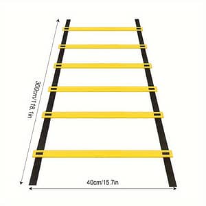 1pc Ladder With Storage Bag, Training , Football Feet Training Ladder For Adults Agility Ladders Shop Online at Dubai Trades