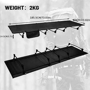 1pc, Lightweight Camping Bed, Backpacking Ultralight Folding Bed, Easy Set-up, Heavy Duty Bed For Outdoor Hiking, Travel, Beach Camping & Hiking Shop Online at Dubai Trades