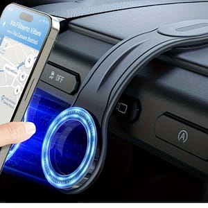 1pc Magnetic Car Phone Holder, Detachable & Aluminum Arm, Silicone Dashboard Mount, Compatible With Most Vehicles Automotive Shop Online at Dubai Trades