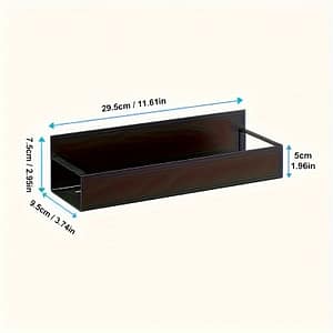 1pc Magnetic Wall-mounted Storage Rack – No-drill, For Kitchen, Bathroom & Laundry Room Organization Appliances Shop Online at Dubai Trades 2