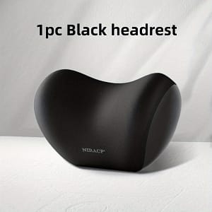 1pc Memory Foam Car Neck And Lumbar Pillow – Comfortable Support For Headrest And Back Cushion – Ideal For Drivers And Automotive Shop Online at Dubai Trades