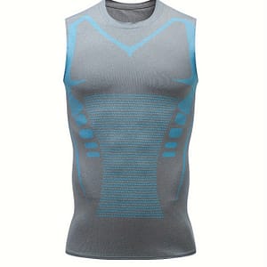 1pc Men’ Tank Top Basketball Athletic Sleeveless Shirt Training Vest, Moisture-wicking Stretch Wide Shoulder Breathable Base Layer For Fitness Clothing Shop Online at Dubai Trades