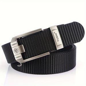 1pc Men’s Casual Belt And Multifunctional Belt Outdoor Sports Gardening Nylon Belt Gift Automatic Buckle Nylon Braided Belt Accessories Shop Online at Dubai Trades