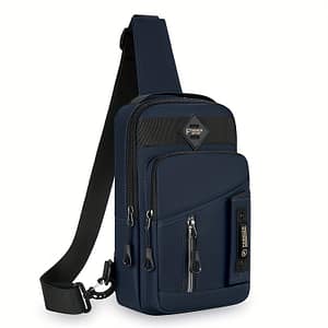 1pc Men’s Outdoor Chest Bag, Fashion Crossbody Bag, Casual Multifunctional Sports Sling Bag Clothing, Shoes & Jewelry Shop Online at Dubai Trades