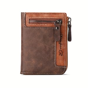 1pc Men’s Retro Fashion Multifunctional Zipper Wallet, Slots Large Capacity Card Bag, Ideal Gift For Men Accessories Shop Online at Dubai Trades 2