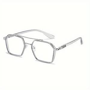 1pc Men’s Trendy Domineering Flat Light Glasses, No Degree Hd Student Glasses Accessories Shop Online at Dubai Trades