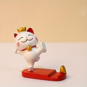 1pc Mobile Phone Tablet Holder Cute Cartoon Cat Stand Office Desk Ornament Suitable For Mobile Phones And Tablets Accessories Shop Online at Dubai Trades