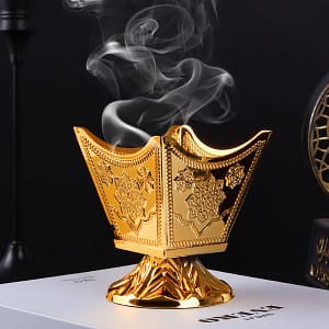 1pc Nordic Style Decorative , Creative Indoor Air Purification Shelf Living Room Decoration Plate Sandalwood Home & Kitchen Shop Online at Dubai Trades 2