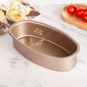 1pc, Oval Cheese And Cake Mold – Multifunctional Diy Baking Tool For Golden And Black Cakes – Kitchen Gadget And Stuff Bakeware Shop Online at Dubai Trades