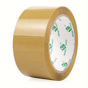 1pc Pack Packing Tape – Heavy-duty, Waterproof, Light Brown, Pp Material, 1.88″ X 50 Yards, Ideal For Sealing & Moving, For School, Office, Home, Factory Use, Adhesive Sealant, Pack Adhesive Tapes Shop Online at Dubai Trades