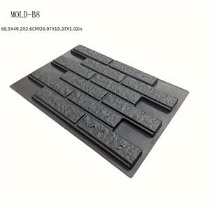 1pc Plastic Molds Wall Concrete Plaster Garden House Wall Stone Tiles Stone Mold Cement Bricks Maker Mould Mold-b8 Hardscaping Materials Shop Online at Dubai Trades