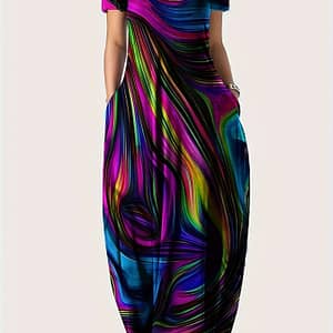 Hollow Out V Neck Coverup Dress, Casual Sleeveless Solid Solid Knit Beach Dress, Women’s Clothing Clothing Shop Online at Dubai Trades 4