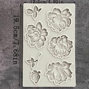1pc Premium Silicone Flower Mold For Cake Decorating – Bpa-free, Fondant & Chocolate Molds, Sugarcrafts & Kitchen Gadgets Bakeware Shop Online at Dubai Trades
