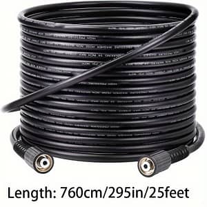 1pc Pressure Washer Hose, 4000 Psi X 1/4 Inch, Kink Resistant Power Washers Hose Replacement, M22-14mm Brass Thread Pipes, Pipe Fittings & Accessories Shop Online at Dubai Trades 2