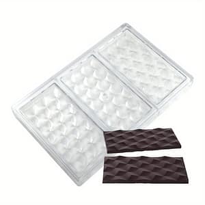 1pc Rectangular Plastic Chocolate Candy Baking Cake Decoration Baking Mold, Kitchen Gadgets, Kitchen Accessories Bakeware Shop Online at Dubai Trades