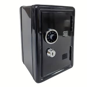 1pc Safe Bank, Mini Locker Small Safe Storage Box Piggy Bank With Combination , Home Safe, Personal Safe For Home , Money Jewelry, 7″ H X 4.7″ .9″ W, Black Combination Padlocks Shop Online at Dubai Trades