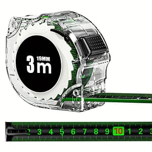 1pc Self-locking Fluorescent Steel Tape Measure Laser Inkjet Ruler Measuring Tool Wide Ruler Business, Industry & Science Shop Online at Dubai Trades