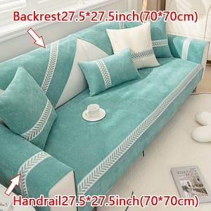 1pc Simple Sofa Cover, Universal Sofa Slipcover For All Seasons, Pillow Case Backrest Cover, Sofa Protective Cover, Suitable For Bedroom, Office, Living Room, Home Decor Home & Kitchen Shop Online at Dubai Trades