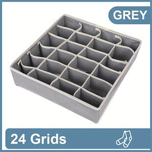 1pc Sock And Underwear Storage Bag, Fabric Drawer Organizer Foldable, Suitable For Cabinets And Wardrobes, Designed For Storing Socks, Underwear, And Ties. Clothing, Shoes & Jewelry Shop Online at Dubai Trades
