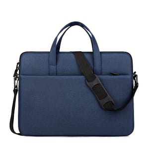 1pc Solid Color Simple Lightweight Portable Laptop Bag, Portable Computer Protective Case, Crossbody Office Computer Bag With Zipper Briefcases Shop Online at Dubai Trades