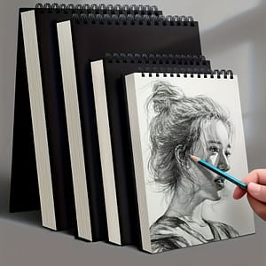 1pc Spiral-bound Sketchbook – 30 Acid-free Sheets For Artistic Drawing & Painting, Ideal For Beginners & Artists, Perfect As A Halloween/christmas Gift, Painting Art Supplies Art Paper Shop Online at Dubai Trades