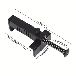 1pc Stainless Steel & Plastic Bricklaying Wire Puller – Compact Construction Leveler With 3.5×4.7in Clamp Range, Wear-resistant Pad For Brick & Mud Tile Installation Marking Tools Shop Online at Dubai Trades