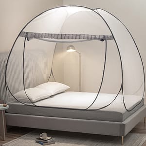 1pc Summer Outdoor Mosquito Net – Easy Setup, U-shaped Zipper, Anti-fall, Portable, And Sitting Bed Use – Ideal For Camping, Gardens, And Patios Bed Canopies & Drapes Shop Online at Dubai Trades 2