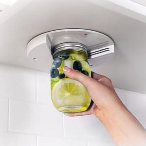 1pc Under Cabinet Jar Opener, Abs Material, Manual Bottle Lid Remover, One-handed Operation, No Power Required, Kitchen Tool For Table Bar & Wine Tools Shop Online at Dubai Trades