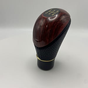 1pc Universal Wooden Car Shift Knob, 5-speed Manual Gear Stick, Gloss Finish, Elegant Vehicle Accessory For Trucks And Cars Automotive Shop Online at Dubai Trades