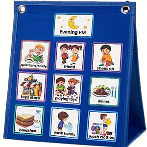 1pc Visual Daily Work Planner Visual Schedule Calendar Includes And 2 Nails. Education & Crafts Shop Online at Dubai Trades 2