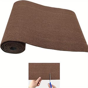 1pc Whiskerwonders Self-adhesive Cat Scratching Pad, Polyester Diy Furniture Protector For Sofa/couch, Step & Climbing Frame, Pre-assembled Replacement Parts For Cat Post Beds & Furniture Shop Online at Dubai Trades