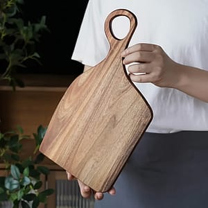 1pc, Wooden Cutting Boards With Handle, Charcuterie Serving , Kitchen Butcher Blocks, Washable Fruit Boards Cutting Boards Shop Online at Dubai Trades