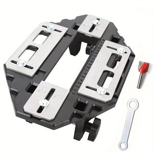 1pc Wooden Door Hinge Hole Opener Installation Furniture Hinge Jig Drill Guide Drilling Tools Hinge Locator Slotting Door Hardware & Locks Shop Online at Dubai Trades
