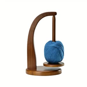 1pc Yarn Holder For Knitting And Crocheting, Crochet Gift For Knitting Lovers, Wooden For Crochet, Yarn Crochet, Yarn Storage Arts, Crafts & Sewing Shop Online at Dubai Trades 2