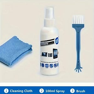 1set Cleaner, With Cleaning Cloth And Cleaning Brush Cleaning & Repair Shop Online at Dubai Trades