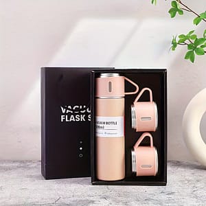 1set Thermal Mug 500ml/16.9oz, Stainless Steel Vacuum Insulated Bottle With Cup For Coffee And Cold Drink, Water Back To School Supplies Sports & Outdoor Recreation Accessories Shop Online at Dubai Trades