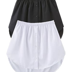 2 Packs Solid Color Curved Hem Skirt, Casual Elastic Waist Skirt For , Women’s Clothing Clothing Shop Online at Dubai Trades