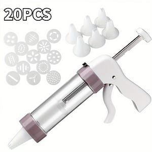 20pcs Cake Decorating Set With Stainless Steel Nozzles – Baking Tool For , Biscuits & Pastries Bakeware Shop Online at Dubai Trades