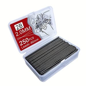 250/500/1000pcs Mechanical Pencil Lead 0.5 0.7 0.9 1.3 2.0mm Large Capacity Replaceable Pencil Refills Student Affordable Gift Box Mechanical Pencil Leads Shop Online at Dubai Trades