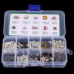 250pcs 10 Types Tactile Push Button Switch Car Keys Button Touch Automotive Shop Online at Dubai Trades